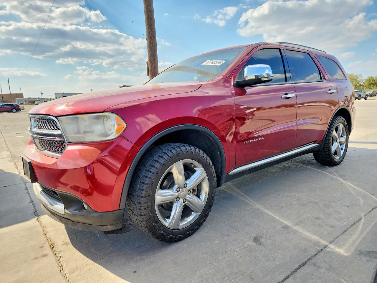 2013 DODGE DURANGO CITADEL | 1C4RDHEG6DC637429 | UPCARS