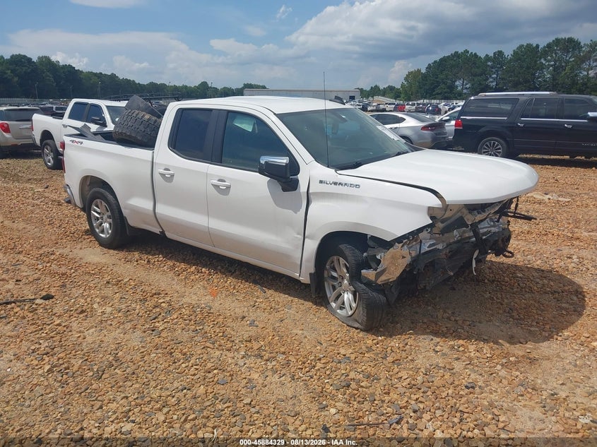 2020 CHEVROLET SILVERADO 1500 4WD  STANDARD BED LT | 1GCRYDED6LZ261362 | UPCARS