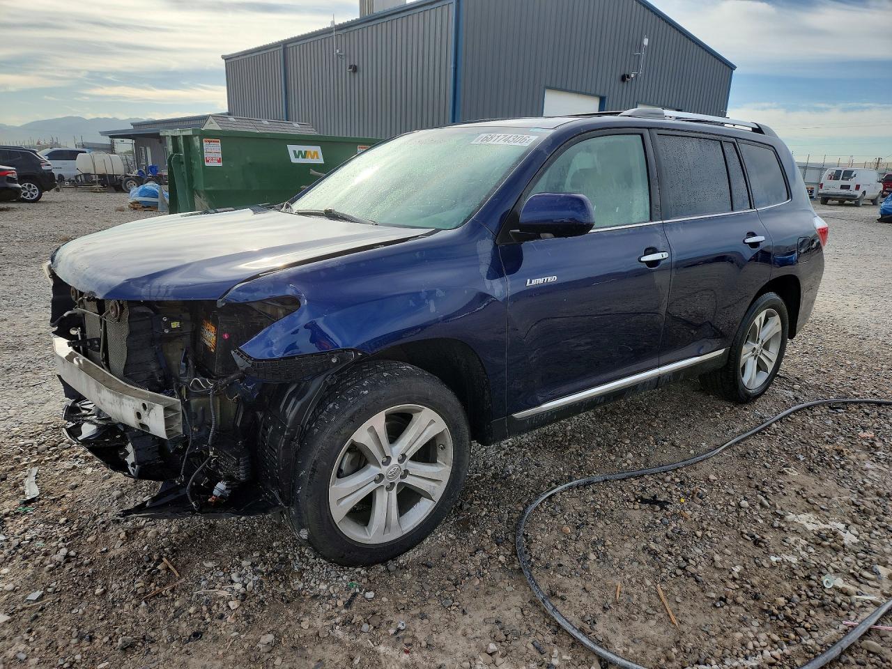 2013 TOYOTA HIGHLANDER LIMITED | 5TDDK3EH4DS217730 | UPCARS