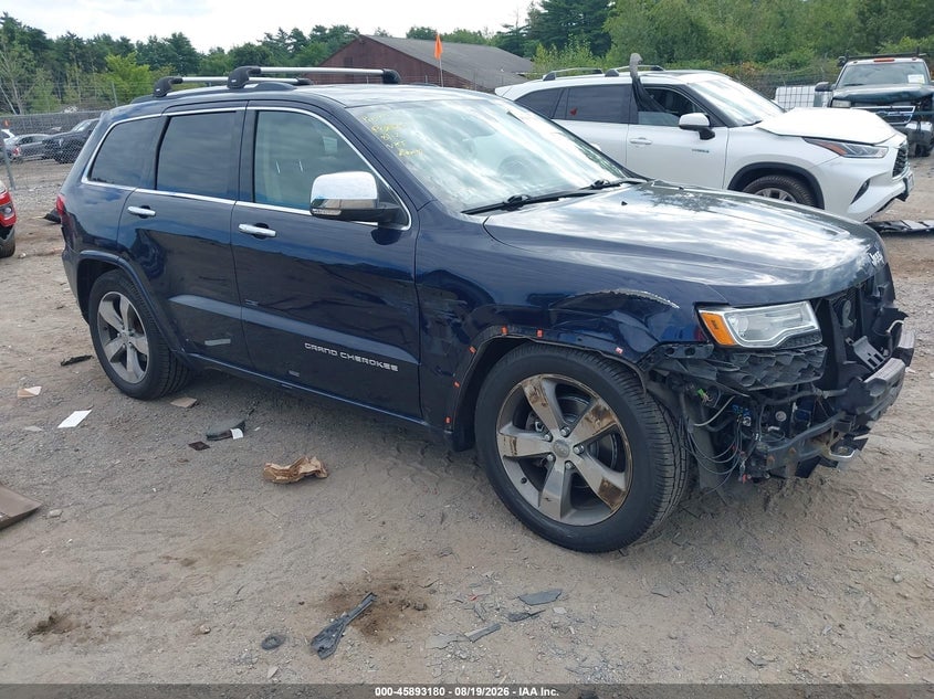 2014 JEEP GRAND CHEROKEE OVERLAND | 1C4RJFCG2EC580308 | UPCARS