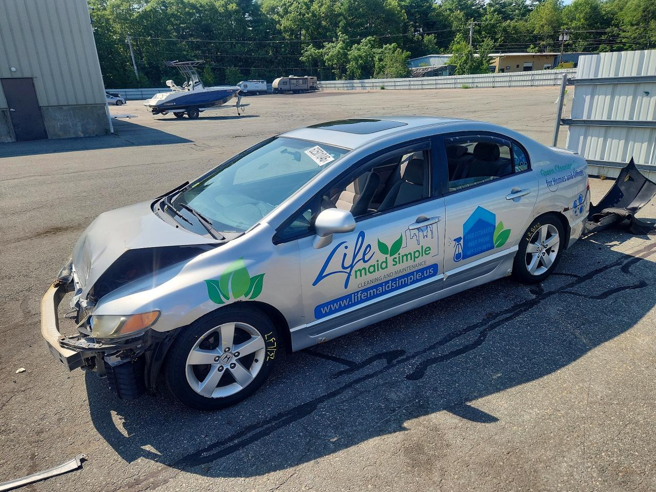 2008 HONDA CIVIC EX | 2HGFA16888H303630 | UPCARS