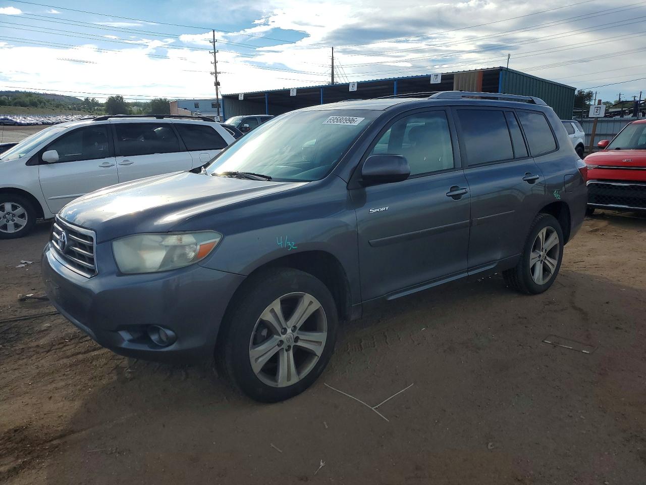 2008 TOYOTA HIGHLANDER SPORT | JTEES43A582096599 | UPCARS