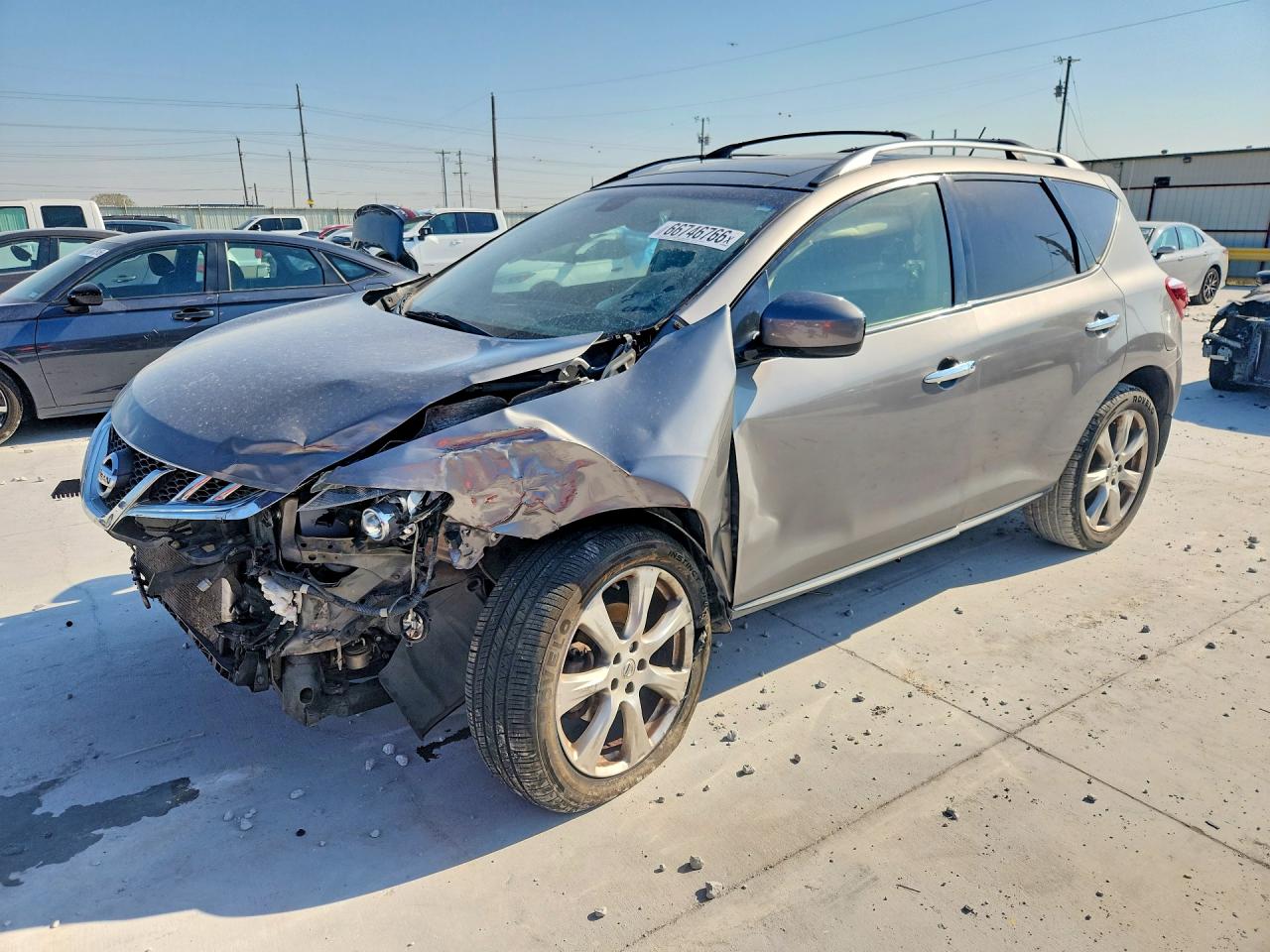 2012 NISSAN MURANO S | JN8AZ1MU3CW117140 | UPCARS