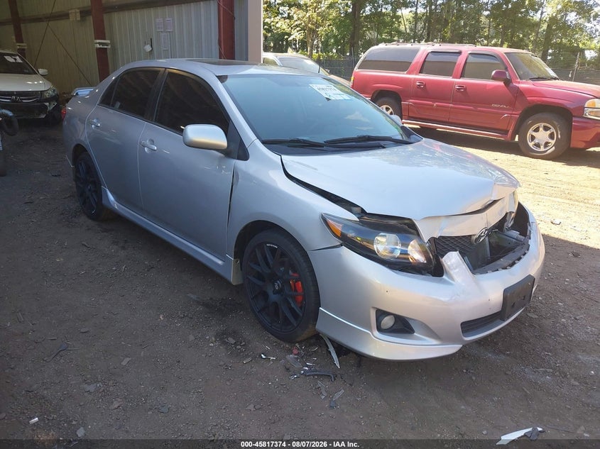 2010 TOYOTA COROLLA S | 2T1BU4EE4AC463503 | UPCARS