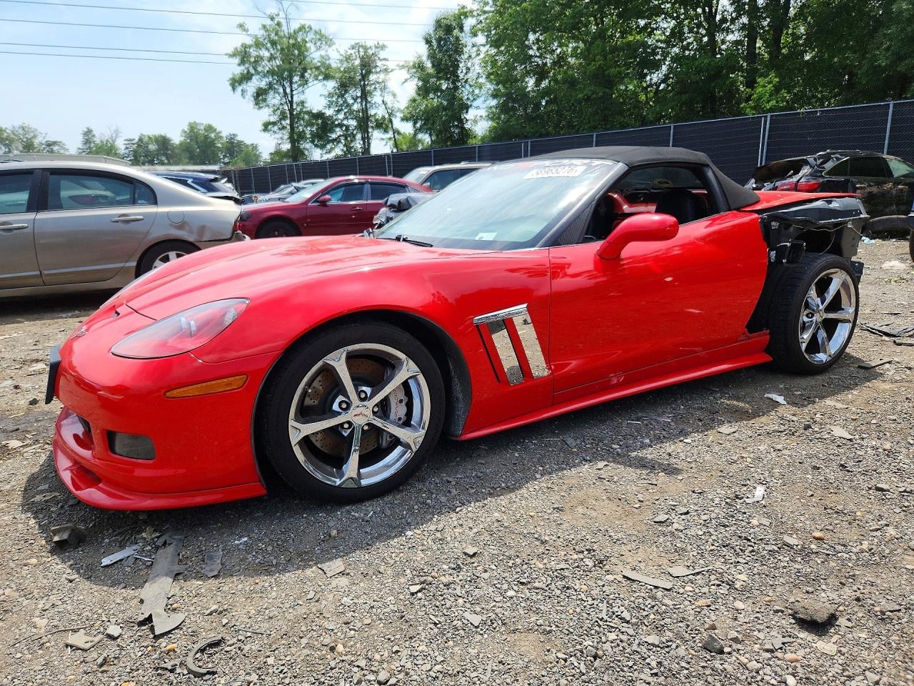 2011 CHEVROLET CORVETTE GRAND SPORT | 1G1YW3DW7B5108941 | UPCARS