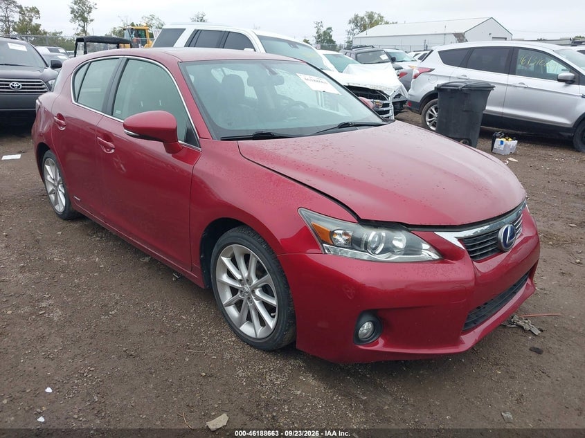 2012 LEXUS CT 200H PREMIUM | JTHKD5BH2C2077201 | UPCARS