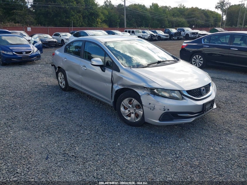 2013 HONDA CIVIC SDN LX | 2HGFB2F53DH600209 | UPCARS