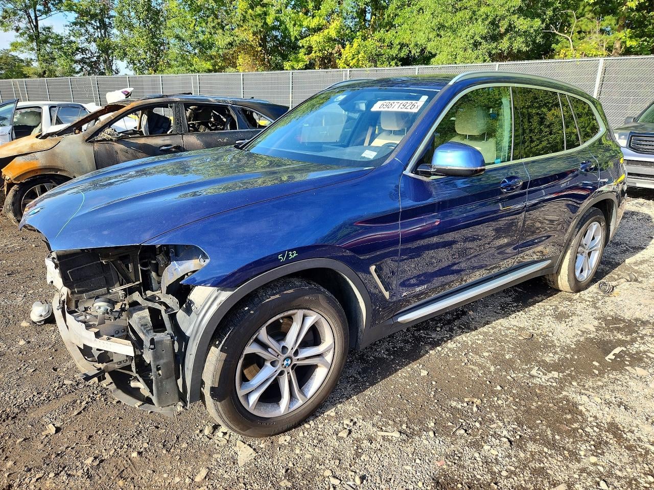 2018 BMW X3 XDRIVE30I | 5UXTR9C56JLC75436 | UPCARS