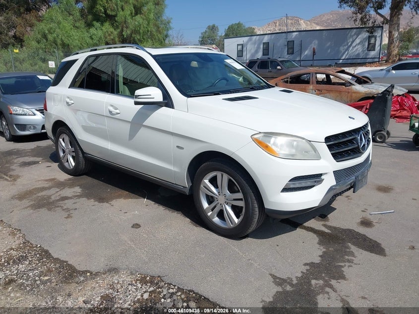 2012 MERCEDES-BENZ ML 350 4MATIC | 4JGDA5HB3CA005804 | UPCARS