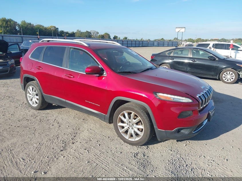2016 JEEP CHEROKEE LIMITED | 1C4PJLDB2GW264398 | UPCARS