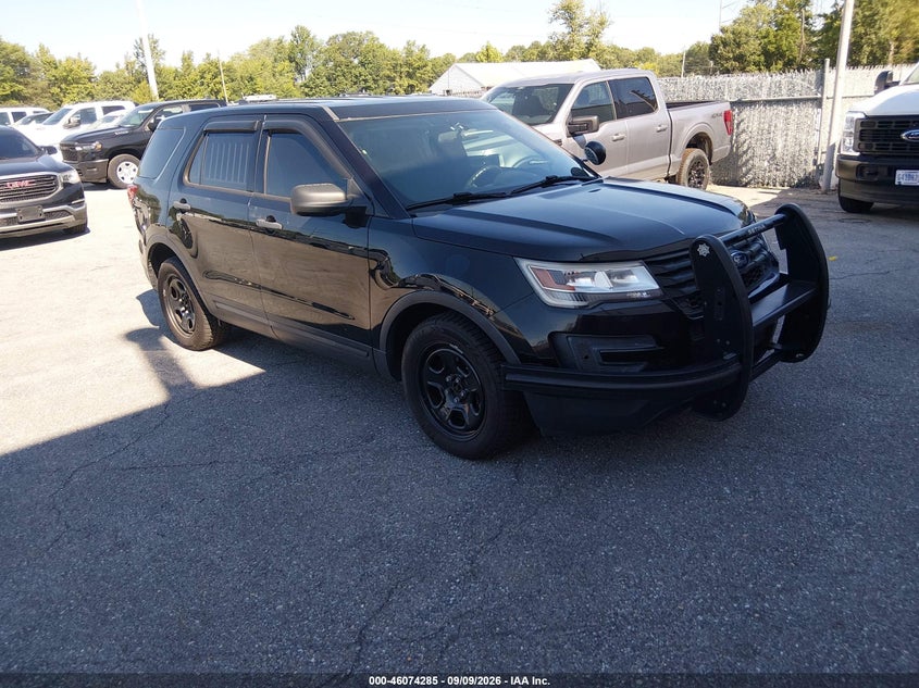 2018 FORD POLICE INTERCEPTOR UTILITY | 1FM5K8AR9JGA59693 | UPCARS