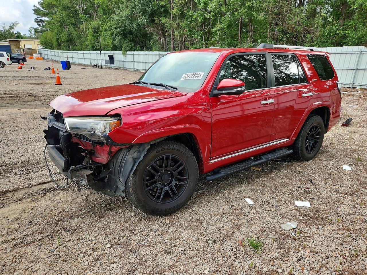 2018 TOYOTA 4RUNNER LIMITED | JTEBU5JR1J5495462 | UPCARS