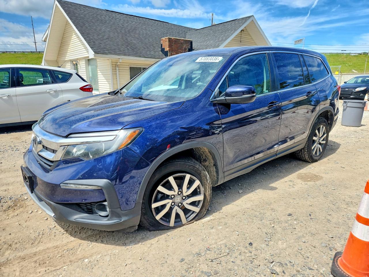 2022 HONDA PILOT EXL | 5FNYF6H53NB017498 | UPCARS