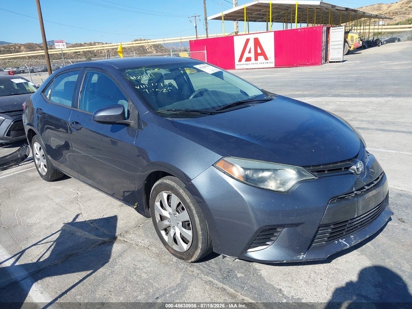 2016 TOYOTA COROLLA LE | 2T1BURHE3GC584797 | UPCARS