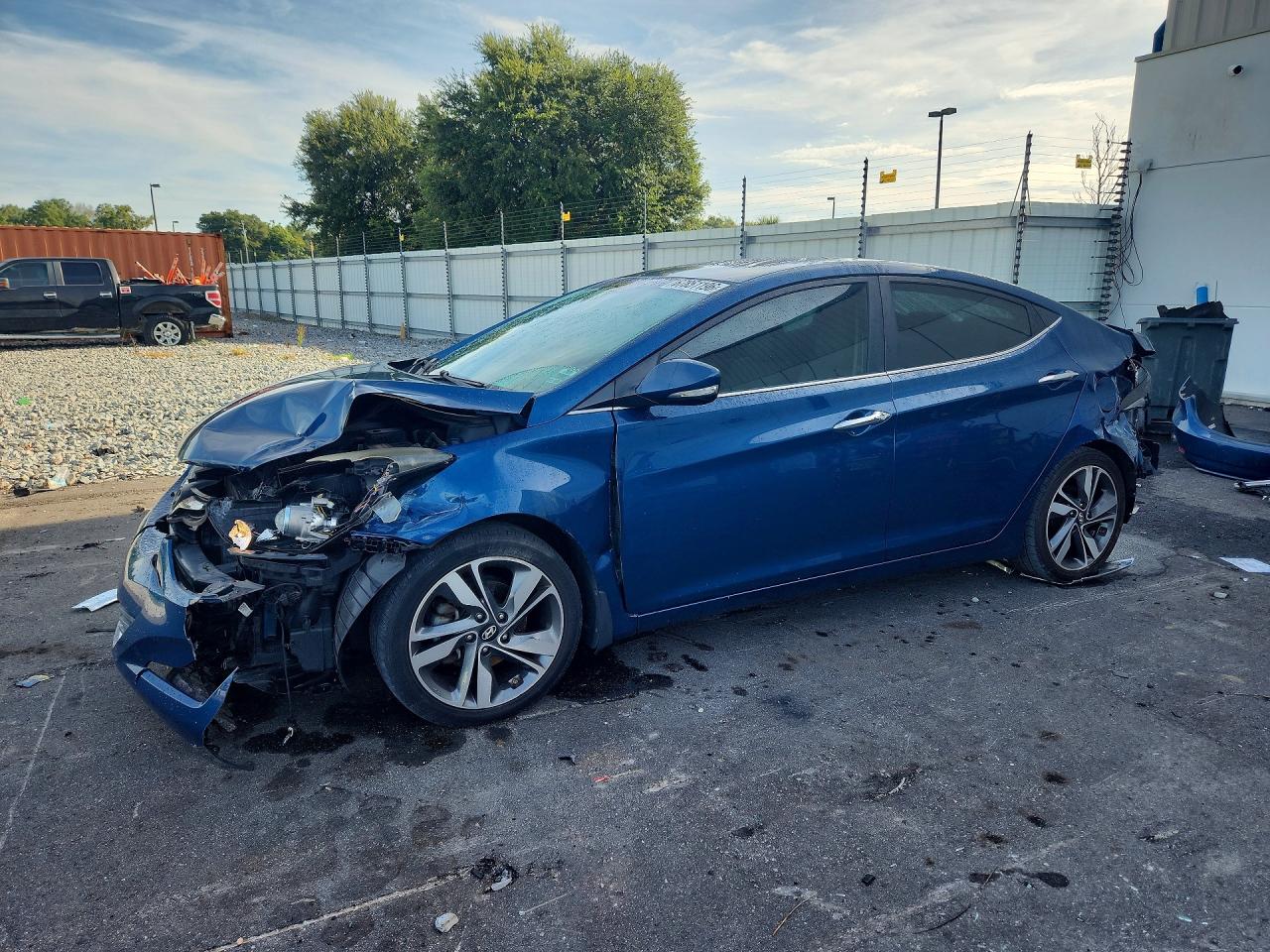 2014 HYUNDAI ELANTRA LIMITED | KMHDH4AE2EU154278 | UPCARS