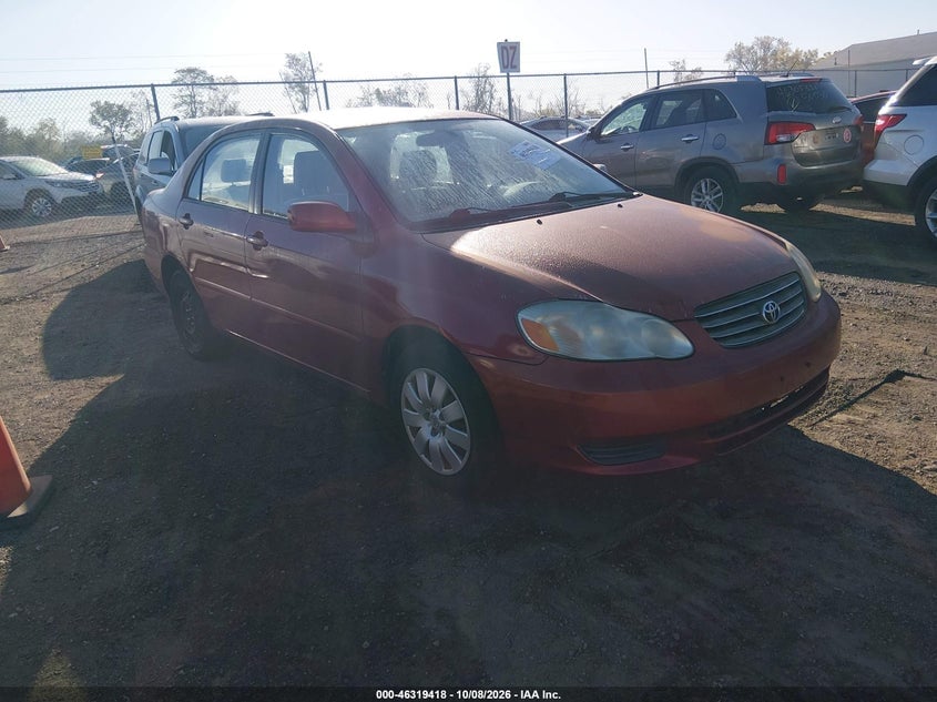2003 TOYOTA COROLLA LE | JTDBR32E032014238 | UPCARS