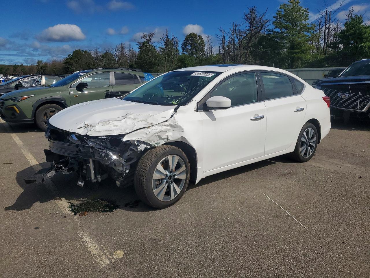 2019 NISSAN SENTRA SV | 3N1AB7APXKY455100 | UPCARS