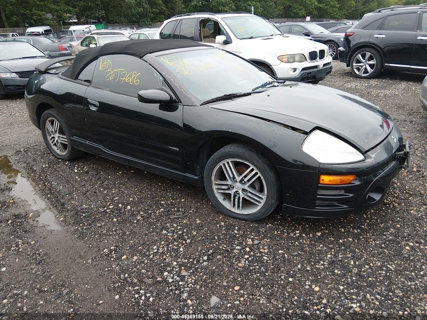 2003 MITSUBISHI ECLIPSE SPYDER GTS | 4A3AE75H33E033026 | UPCARS