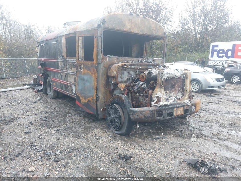 1989 FORD BUS CHASSIS B600F | 1FDNJ65P0KVA13974 | UPCARS