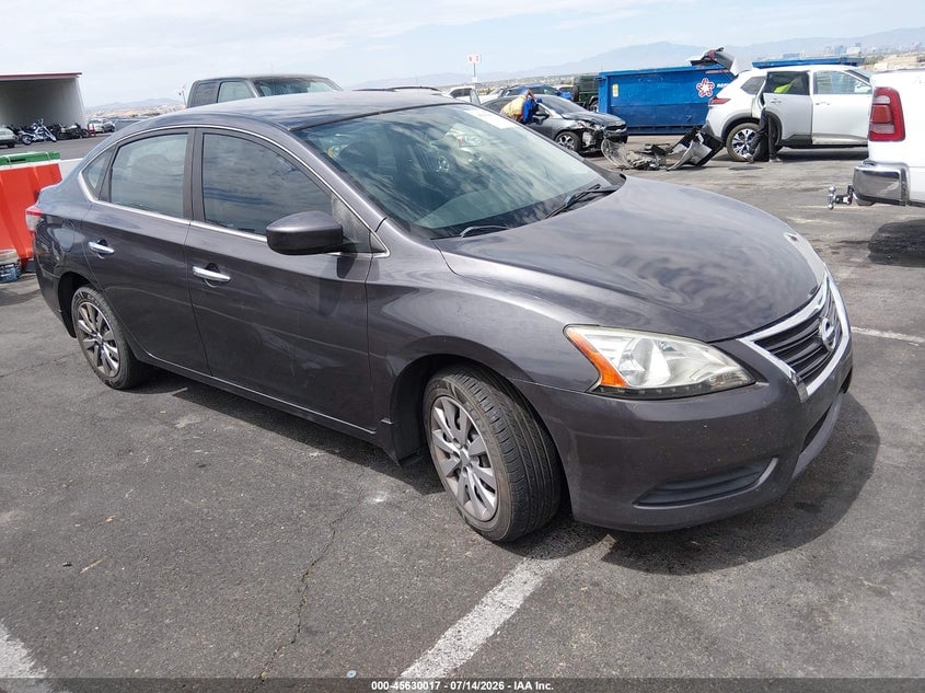 2014 NISSAN SENTRA S | 3N1AB7APXEY299743 | UPCARS