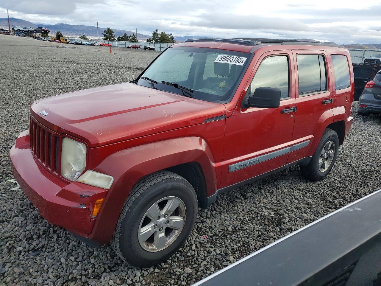 2008 JEEP LIBERTY SPORT | 1J8GP28K18W203766 | UPCARS