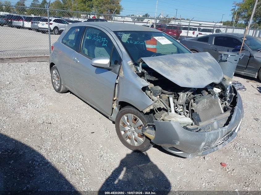2012 TOYOTA YARIS L | JTDJTUD33CD504370 | UPCARS