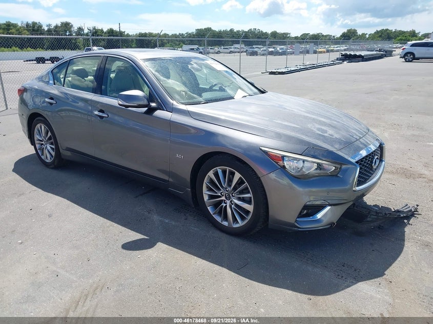 2018 INFINITI Q50 3.0T LUXE | JN1EV7APXJM364306 | UPCARS