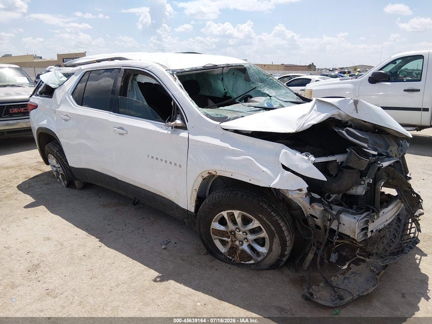 2021 CHEVROLET TRAVERSE FWD LT CLOTH | 1GNERGKW7MJ143735 | UPCARS