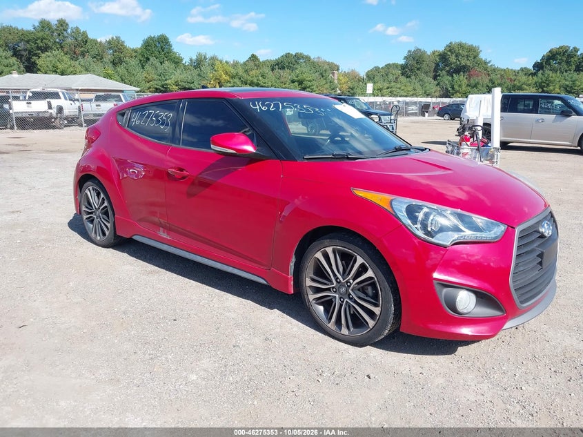 2016 HYUNDAI VELOSTER TURBO | KMHTC6AE6GU299638 | UPCARS