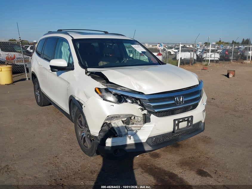 2016 HONDA PILOT EX-L | 5FNYF6H53GB115384 | UPCARS