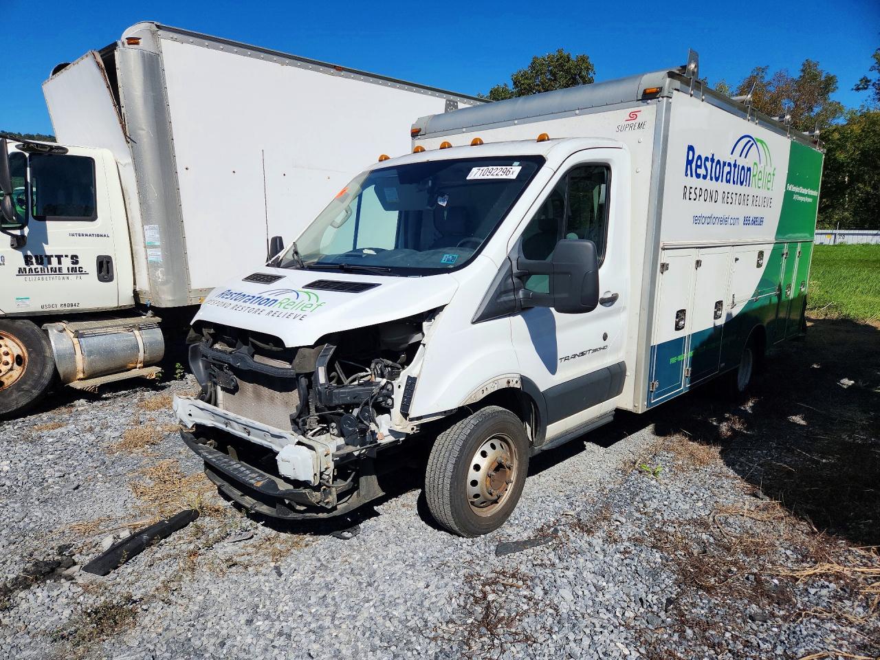 2018 FORD TRANSIT DELIVERY VAN | 1FDRS8ZMXJKA06668 | UPCARS