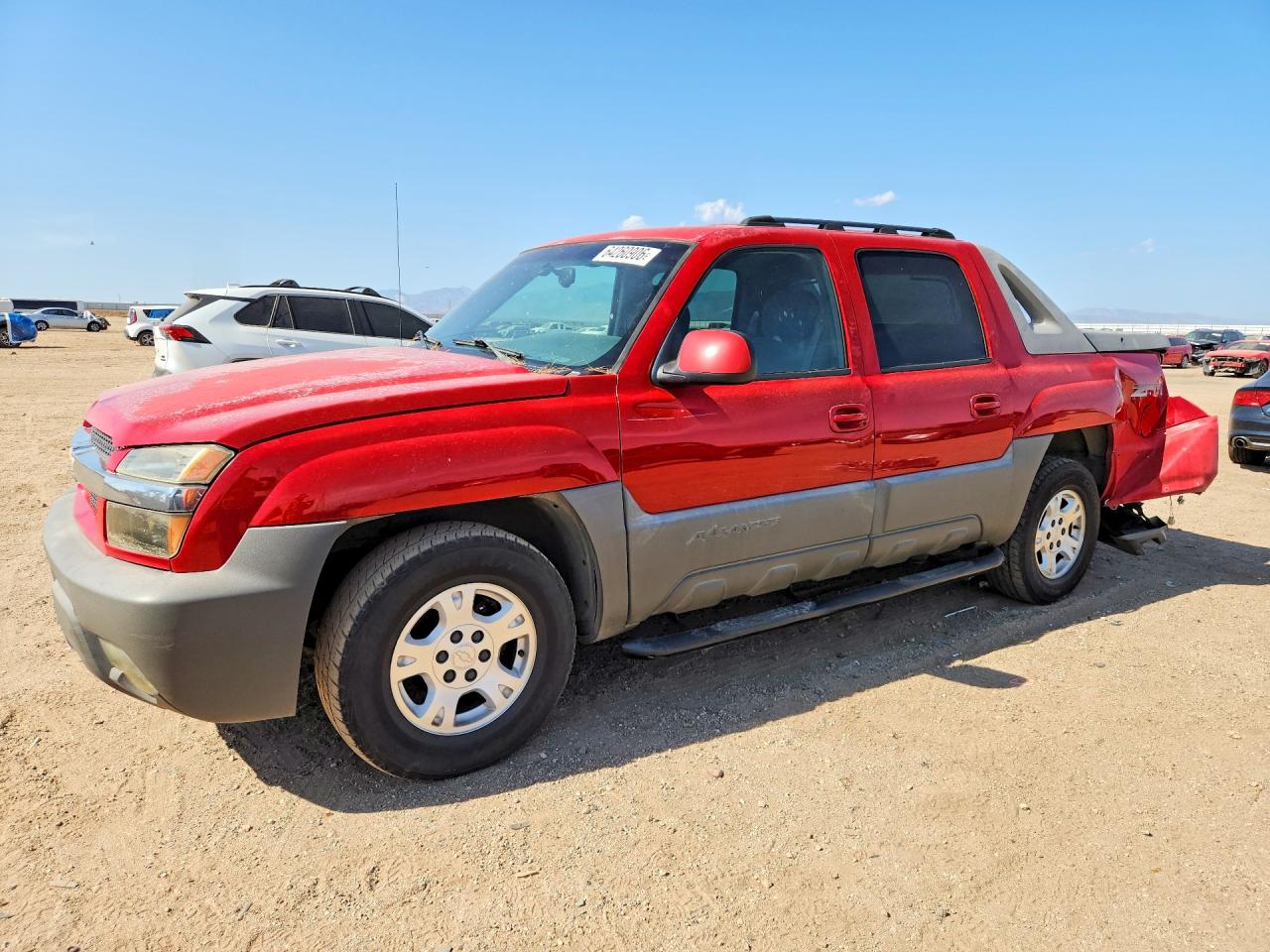 2002 CHEVROLET AVALANCHE LT | 3GNEC13T12G134157 | UPCARS