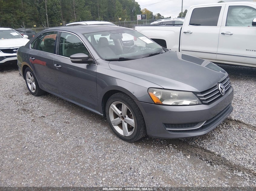 2013 VOLKSWAGEN PASSAT 2.5L SE | 1VWBH7A3XDC021216 | UPCARS