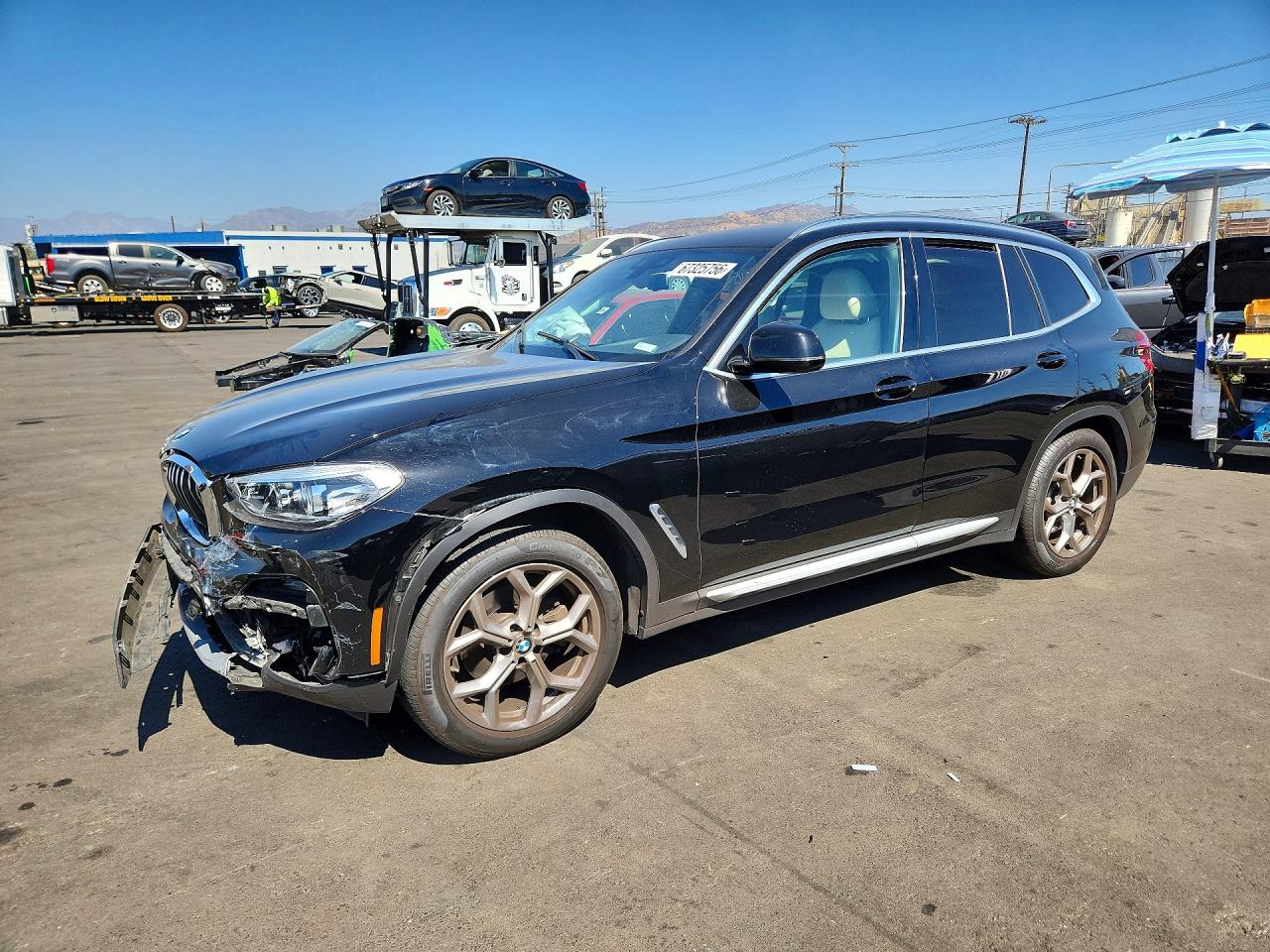 2021 BMW X3 XDRIVE30I | 5UXTY5C07M9E14667 | UPCARS