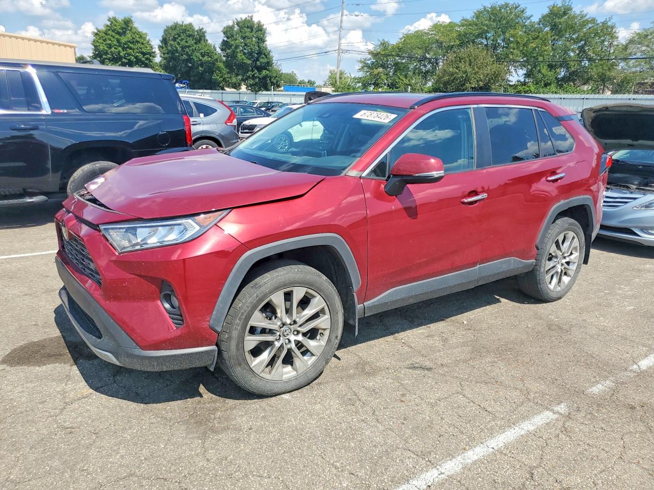 2021 TOYOTA RAV4 LIMITED | 2T3N1RFV7MW234096 | UPCARS
