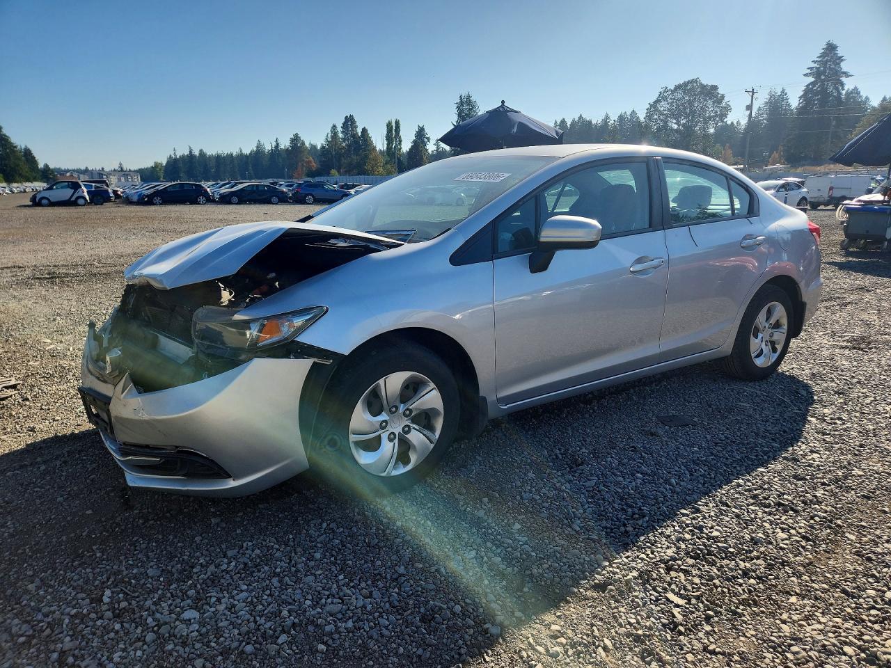 2015 HONDA CIVIC LX | 19XFB2F50FE282112 | UPCARS