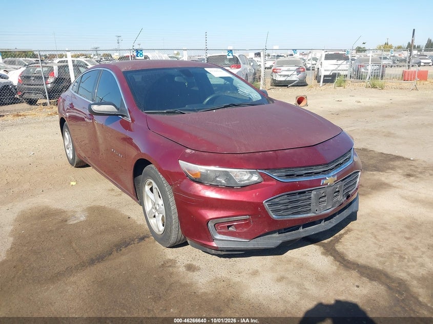 2016 CHEVROLET MALIBU LS | 1G1ZB5ST4GF275280 | UPCARS