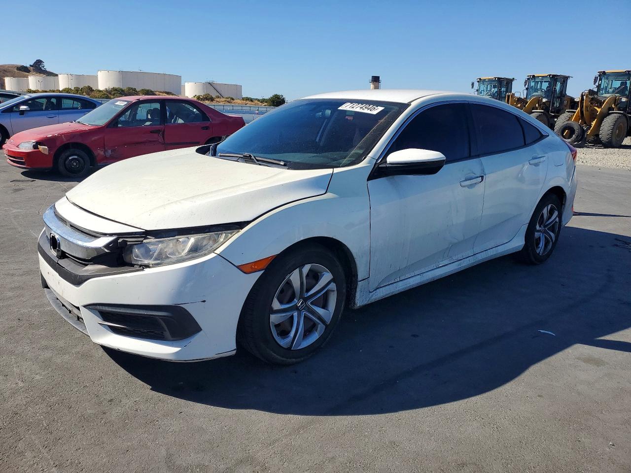 2016 HONDA CIVIC LX | 19XFC2F51GE235315 | UPCARS