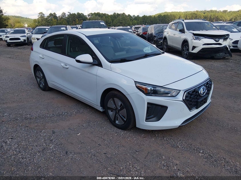 2021 HYUNDAI IONIQ HYBRID BLUE | KMHC65LCXMU247857 | UPCARS