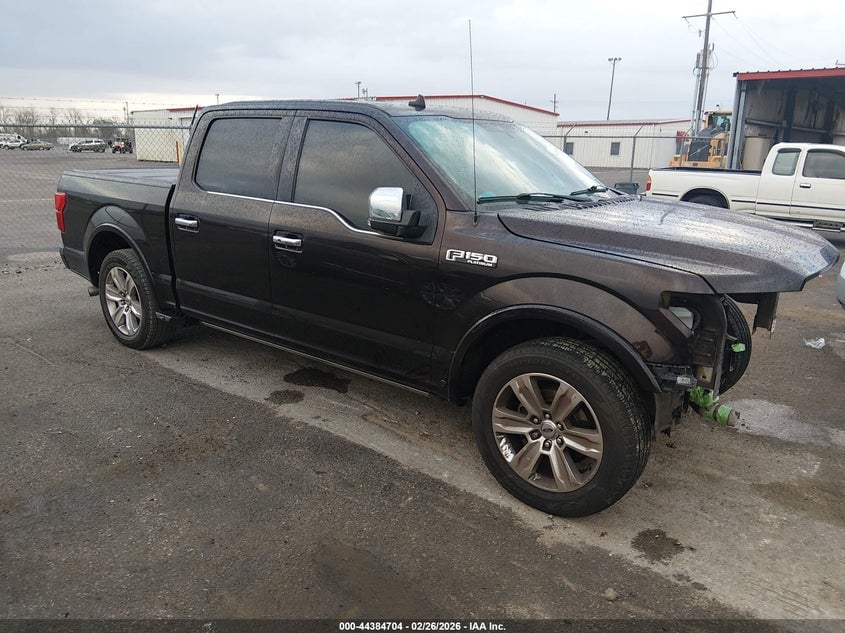 2018 FORD F-150 PLATINUM | 1FTEW1CG6JFE37678 | UPCARS