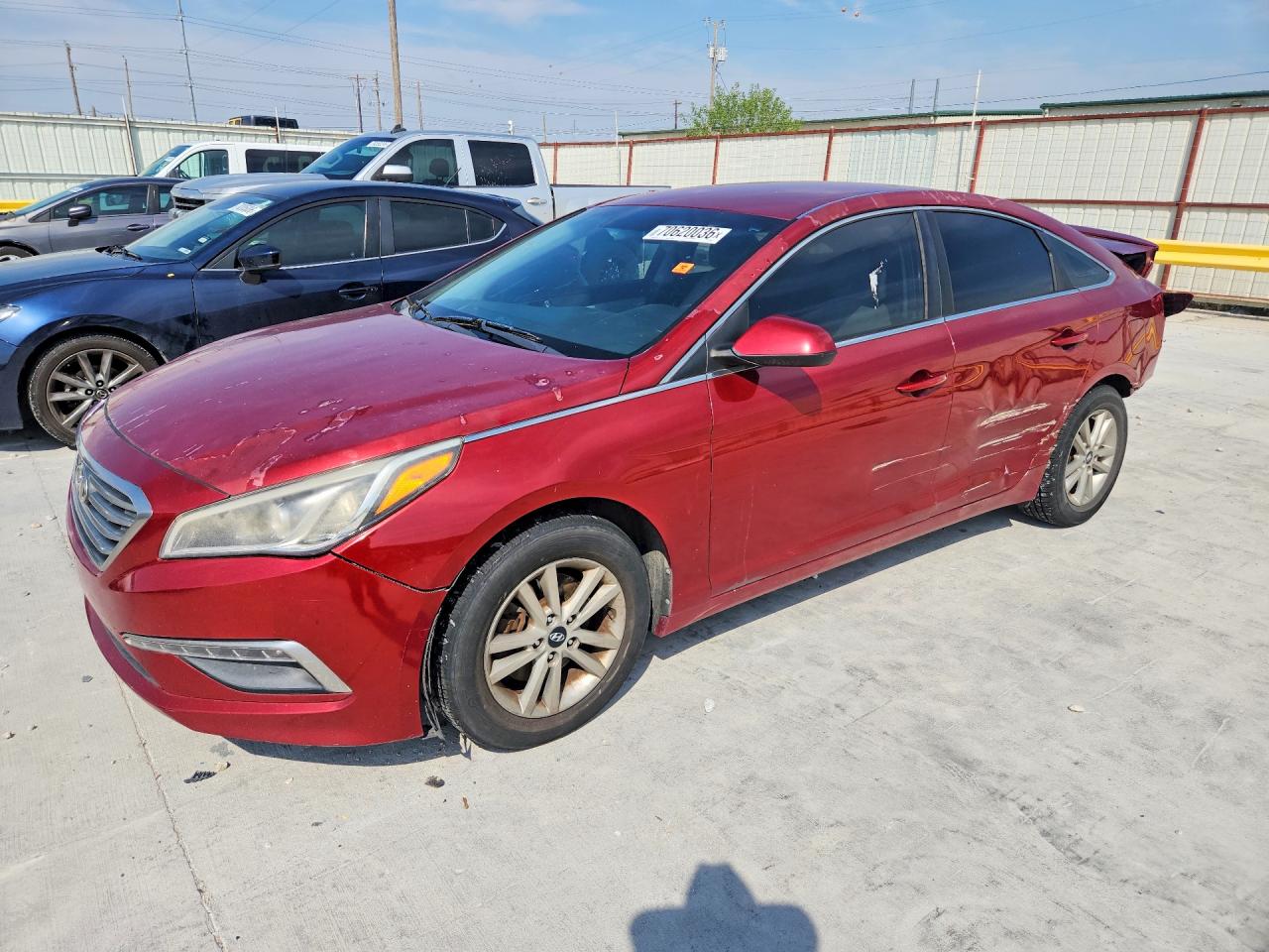 2015 HYUNDAI SONATA SE | 5NPE24AF2FH123367 | UPCARS