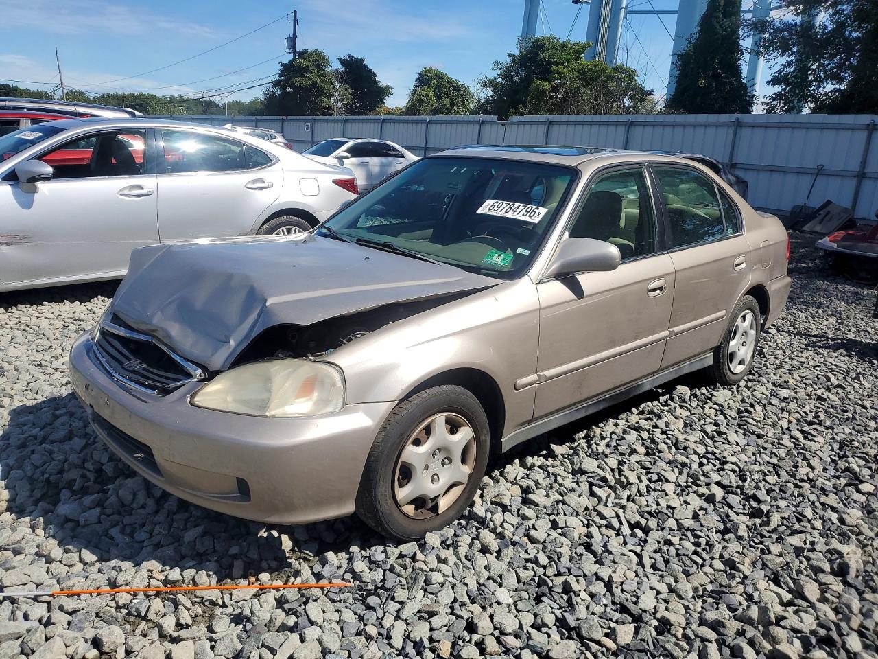 2000 HONDA CIVIC EX | 1HGEJ8644YL036703 | UPCARS