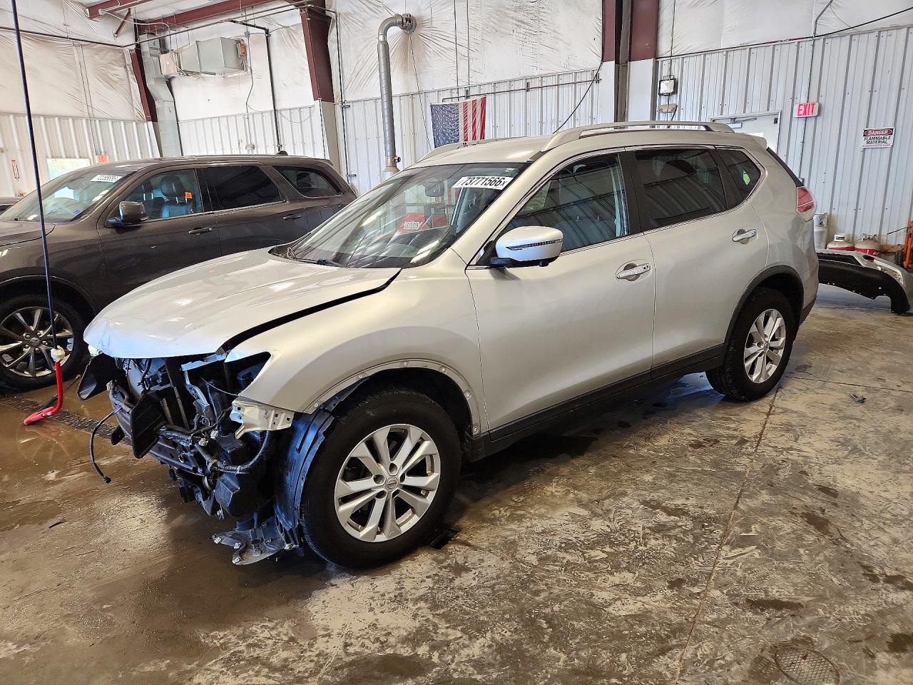 2016 NISSAN ROGUE SV | KNMAT2MT5GP655915 | UPCARS