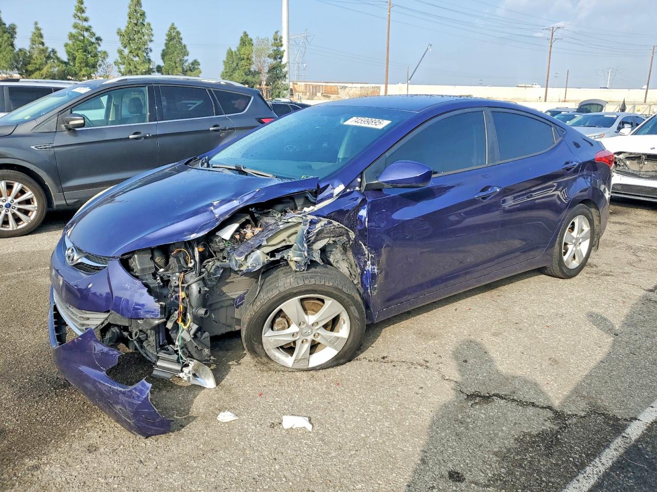 2013 HYUNDAI ELANTRA GLS | 5NPDH4AE4DH244612 | UPCARS