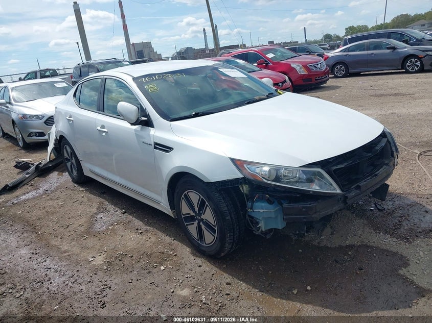 2013 KIA OPTIMA HYBRID LX | KNAGM4AD7D5044336 | UPCARS