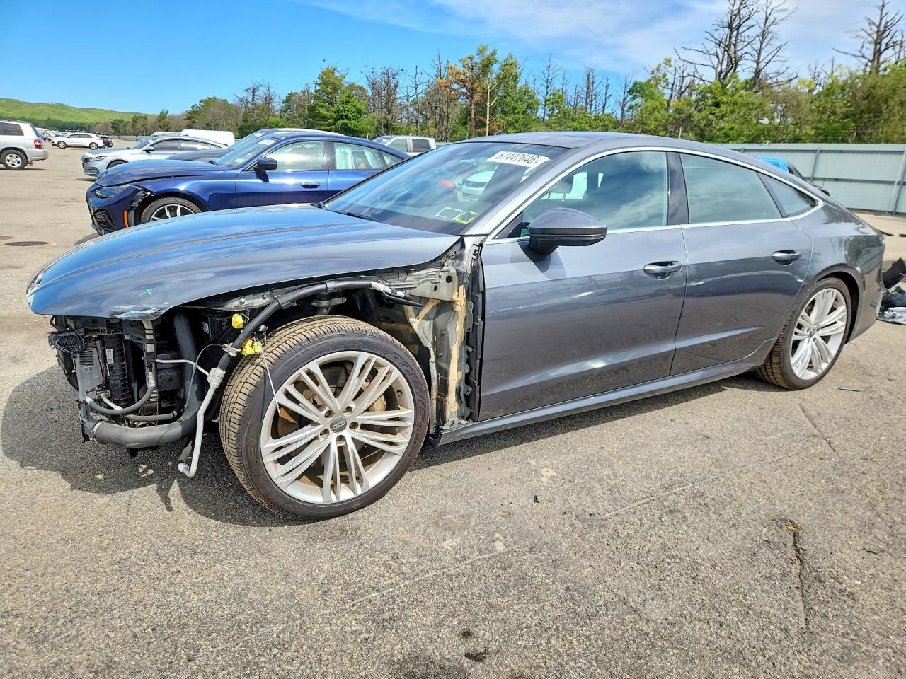 2019 AUDI A7 PREMIUM PLUS S-LINE | WAUU2AF25KN054598 | UPCARS