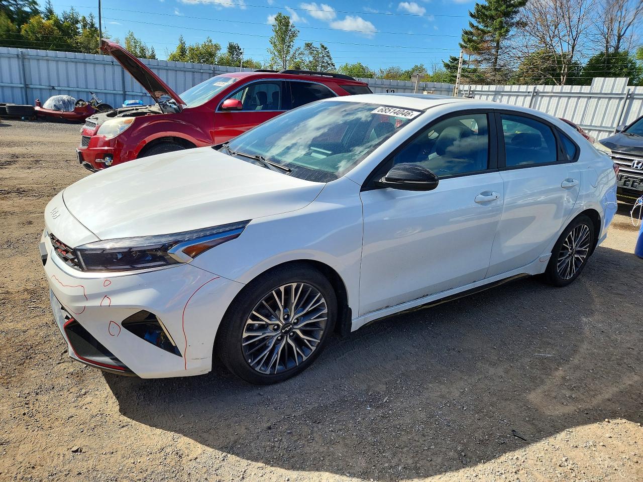 2022 KIA FORTE GT LINE | 3KPF54AD4NE466758 | UPCARS