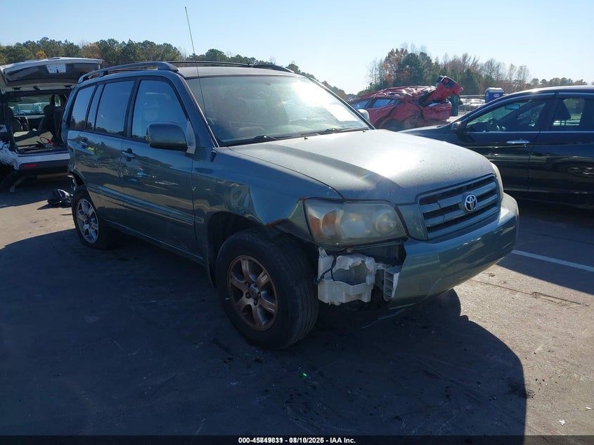 2006 TOYOTA HIGHLANDER V6 | JTEDP21A760108264 | UPCARS