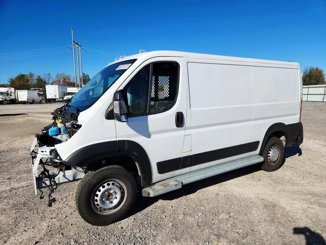 2025 RAM PROMASTER DELIVERY VAN | 3C6LRVVG6SE517293 | UPCARS