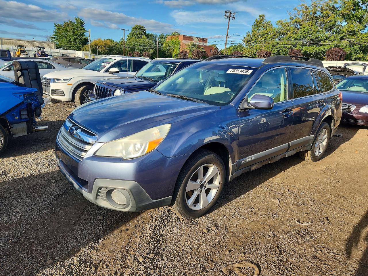 2014 SUBARU OUTBACK 2.5I PREMIUM | 4S4BRBCC2E3233198 | UPCARS